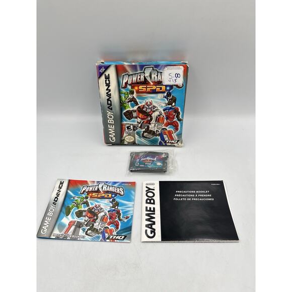 Power Rangers SPD GBA Game Boy Advance Complete CIB Good Condition! Nice! - Picture 1 of 13